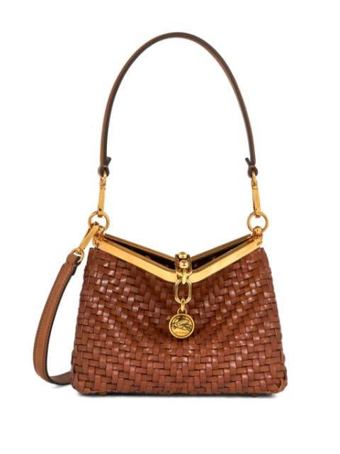small Vela woven shoulder bag by ETRO