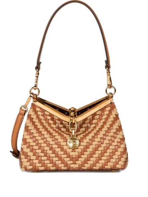 small Vela woven shoulder bag by ETRO