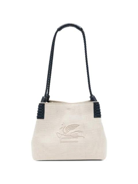 small canvas libra tote bag by ETRO