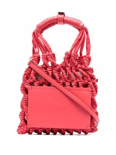 small interwoven tote bag by ETRO