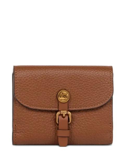 small tumbled-leather wallet by ETRO