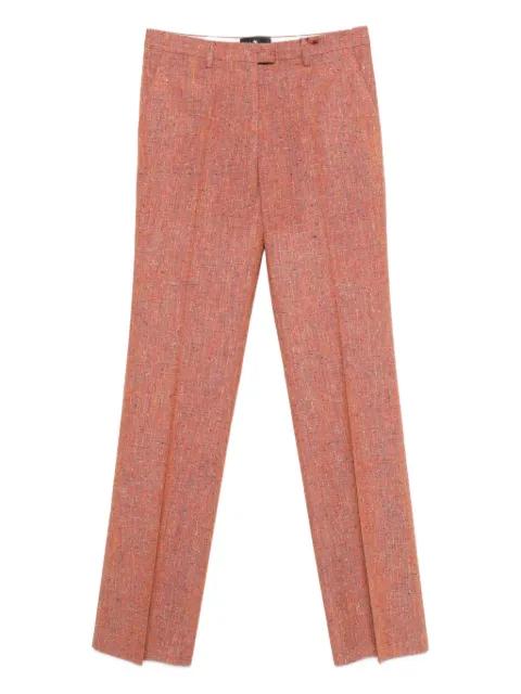 speckled tweed trousers by ETRO