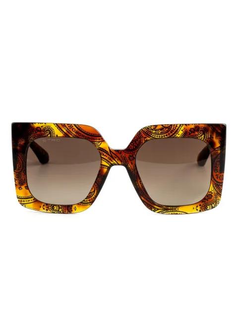 square-frame sunglasses by ETRO