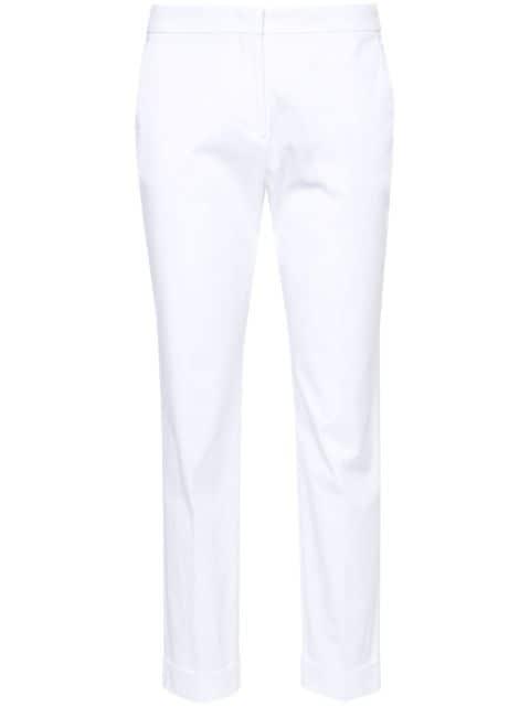 stretch-cotton cropped trousers by ETRO