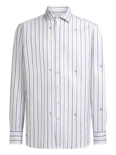 striped button-up shirt by ETRO