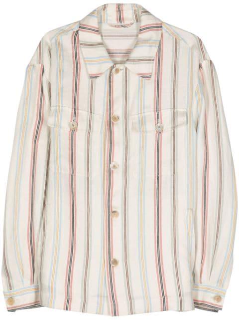 striped herringbone shirt by ETRO