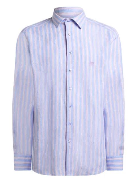 striped linen shirt by ETRO