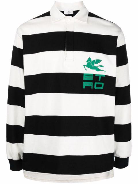 striped polo shirt by ETRO