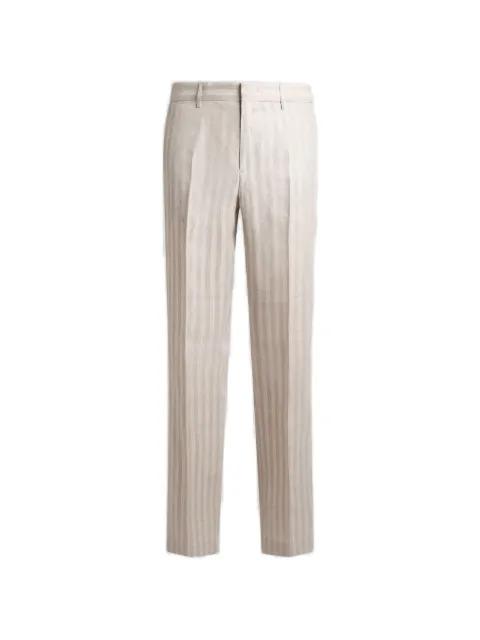 striped regular-fit trousers by ETRO