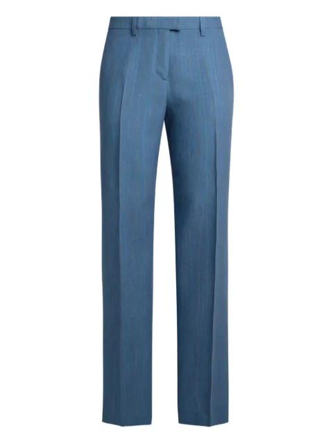 striped straight-leg trousers by ETRO