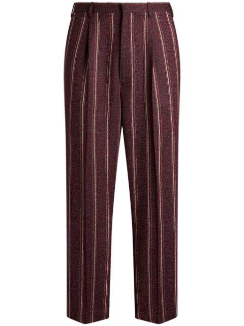 striped tailored trousers by ETRO
