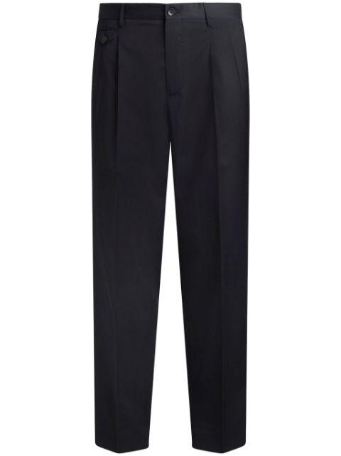 tapered wool trousers by ETRO