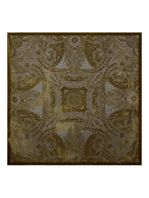 velvet-effect paisley shawl by ETRO