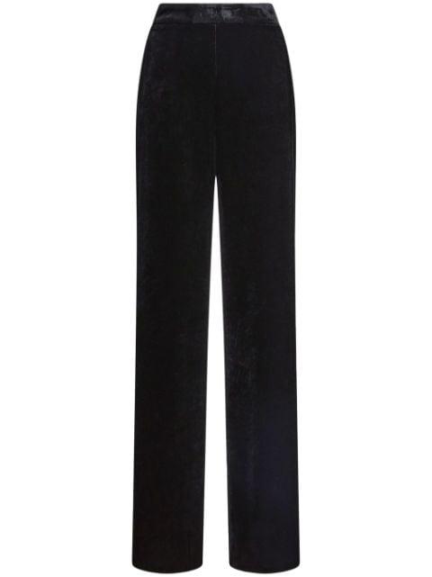 velvet palazzo trousers by ETRO