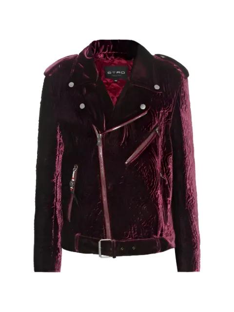 velvet quilted jacket by ETRO