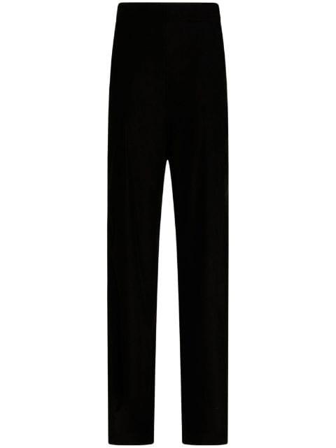 velvet straight-leg trousers by ETRO