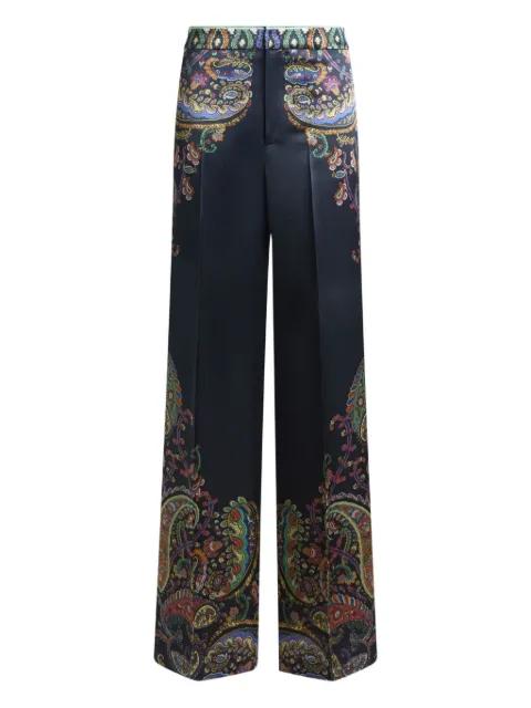 wide-leg printed trousers by ETRO