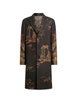 wool-blend coat with placed flower and animal print by ETRO wool-blend coat with placed flower and animal print by ETRO
