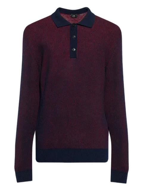 wool polo shirt by ETRO