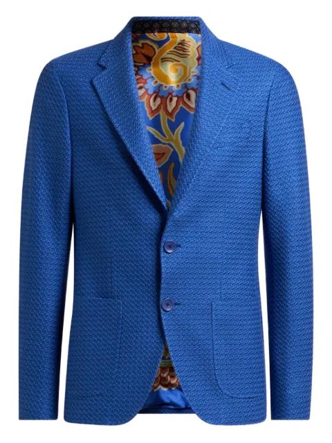 woven jersey jacket by ETRO