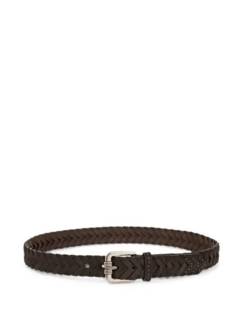 woven suede belt by ETRO