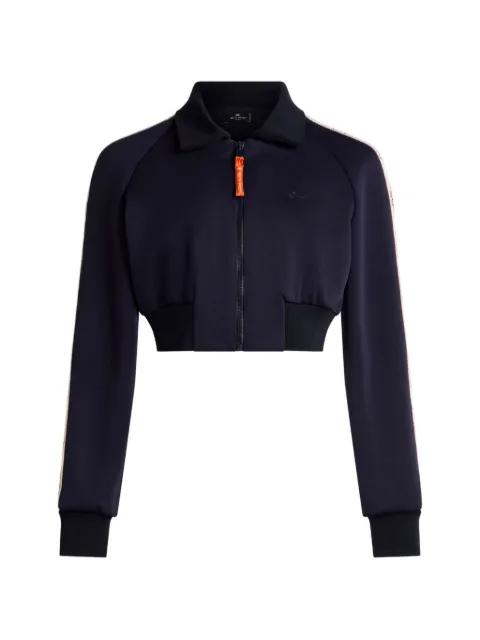zip-fastening sweatshirt by ETRO