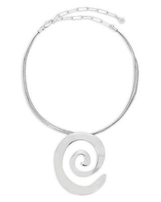 Aura Swirl Pendant Necklace by ETTIKA