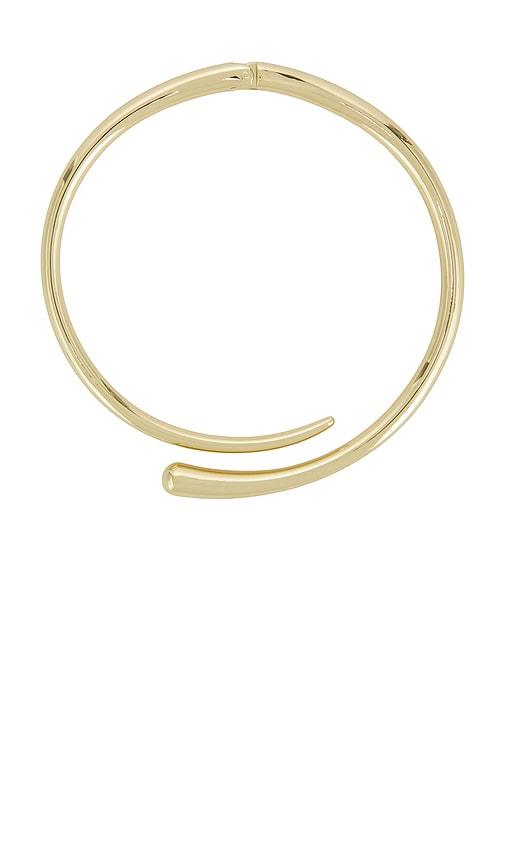 Ettika Elegant Wrap Choker Necklace in Metallic Gold by ETTIKA