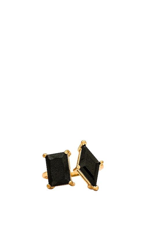 Ettika Kelly Ring in Metallic Gold by ETTIKA