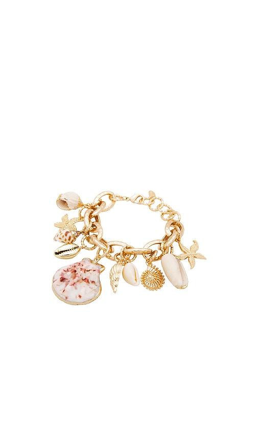 Ettika Mermaid Tears Bracelet in Metallic Gold by ETTIKA
