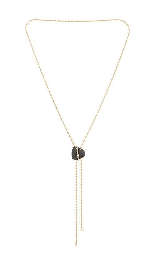 Ettika Midnight Solstice Bolo Necklace in Metallic Gold by ETTIKA