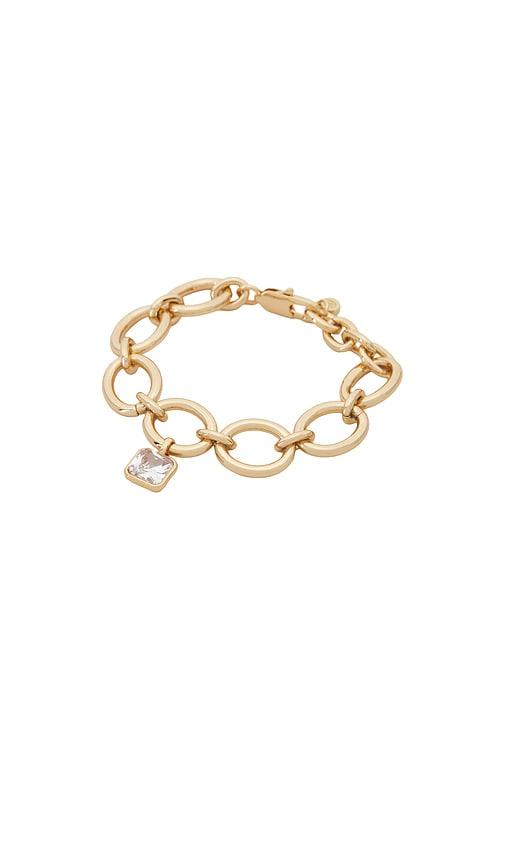 Ettika Radiant Gem Bracelet in Metallic Gold by ETTIKA