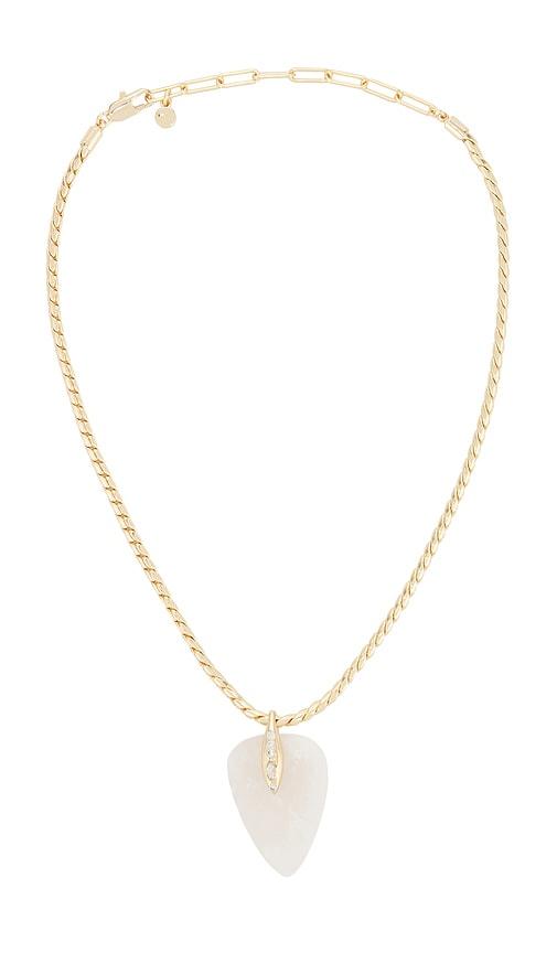 Ettika Solstice Pendant Choker Necklace in Metallic Gold by ETTIKA