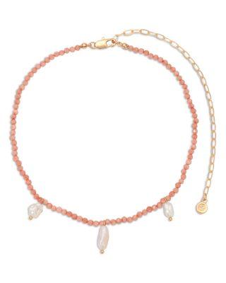 Ibiza Beaded Choker Necklace by ETTIKA