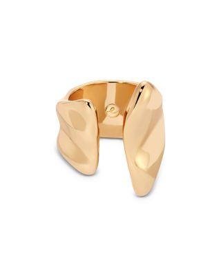 Liquid Lux 18K Yellow Gold Plated Ring by ETTIKA