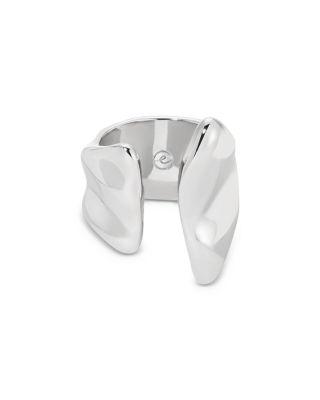 Liquid Lux Silver Plated Ring by ETTIKA