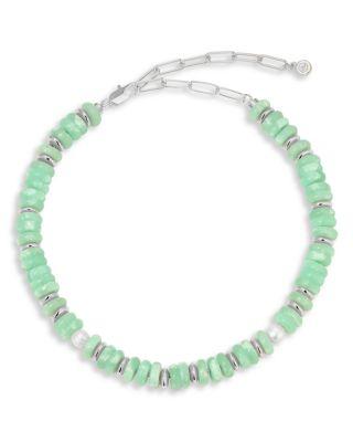 Saint Tropez Beaded Collar Necklace by ETTIKA