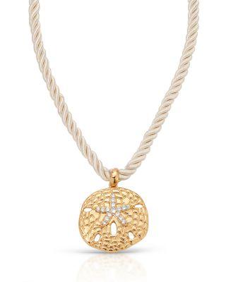 Sand Dollar Pendant Necklace by ETTIKA