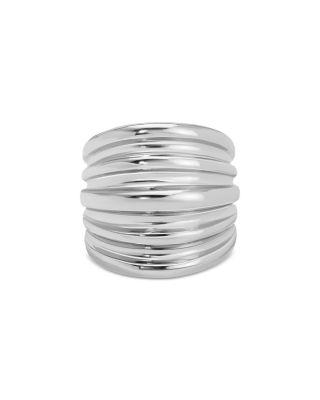 Stacked Band Ring by ETTIKA