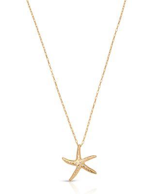 Starfish Luxe Pendant Necklace by ETTIKA