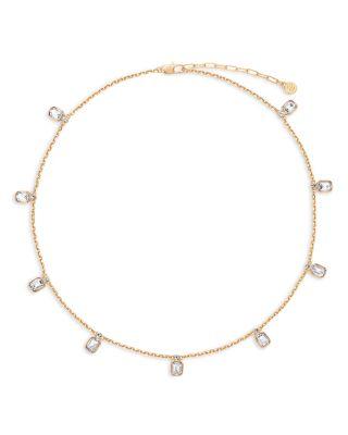 Stone Deco Charm Necklace by ETTIKA