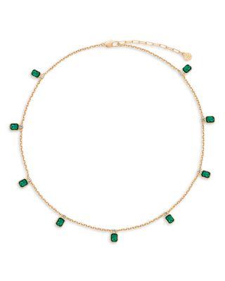 Stone Deco Charm Necklace by ETTIKA