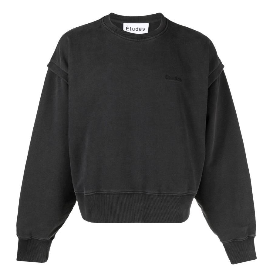 Etudes Felpa Ciment Logo Print Sweatshirt by ETUDES