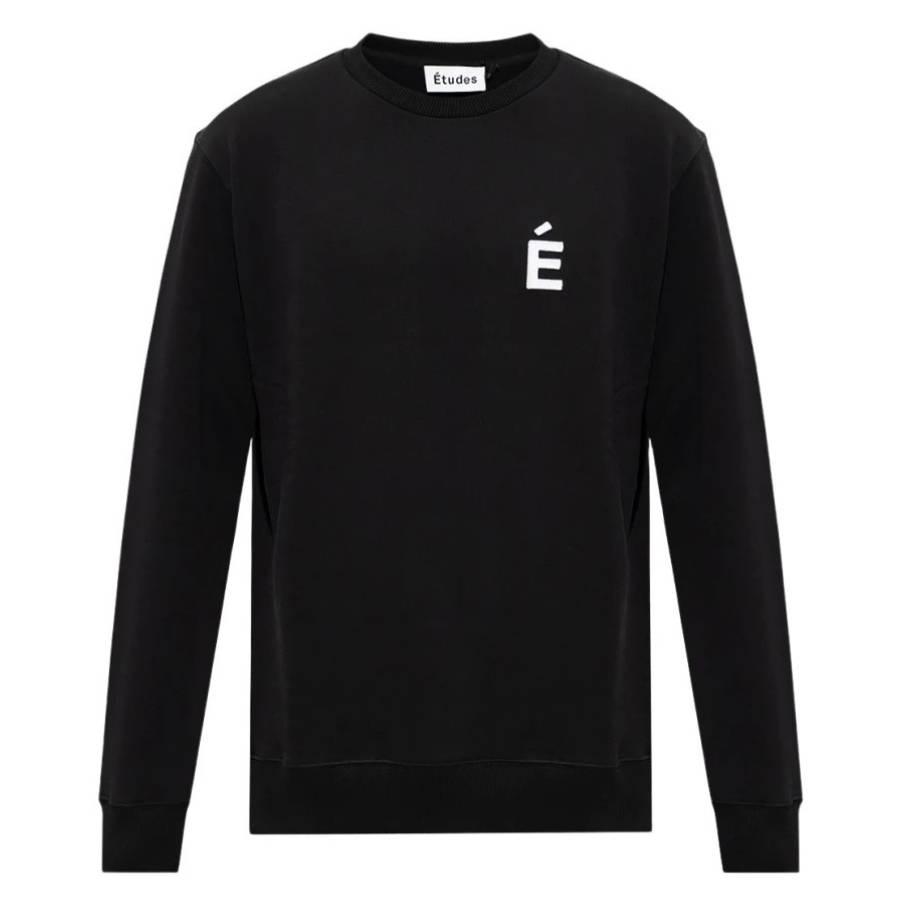 Etudes Story Patch Logo Cotton Sweatshirt by ETUDES