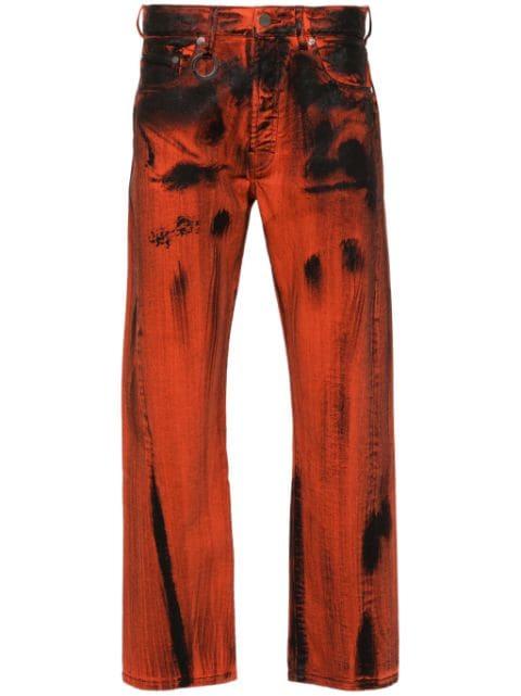 District Dyed wide-leg jeans by ETUDES STUDIO