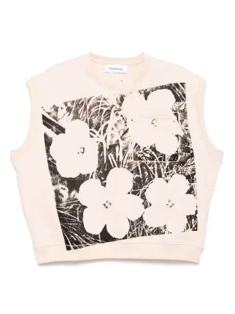 Flowers blush vest by ETUDES STUDIO