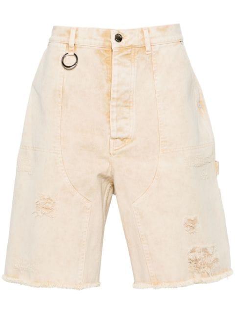 Friche distressed denim shorts by ETUDES STUDIO