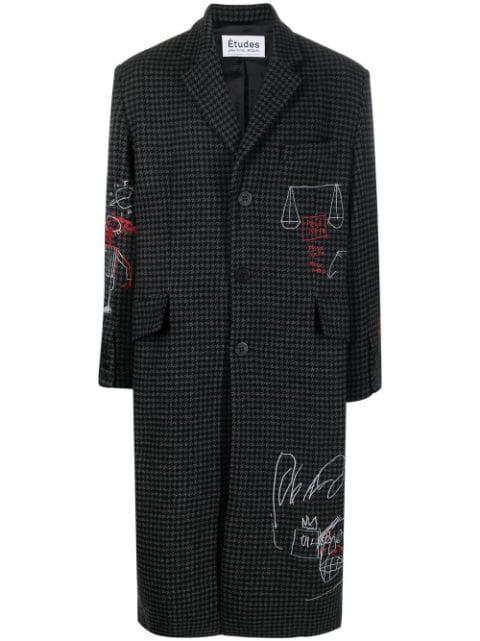 Jack Johnson houndstooth coat by ETUDES STUDIO