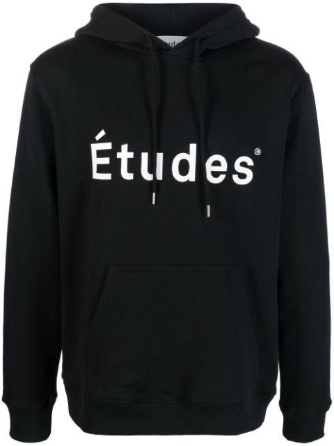 Klein logo-print cotton hoodie by ETUDES STUDIO