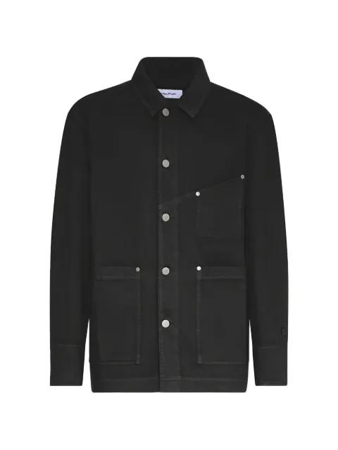 Worker rivet-detailed patch-pocket jacket by ETUDES STUDIO